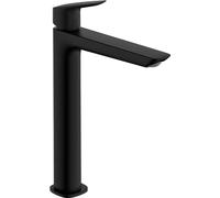 hansgrohe Logis Mitigeur de lavabo Fine, ComfortZone240, bonde à tirette, saillie 172mm, 71257670, 71257670, Colorazione: nero opaco
