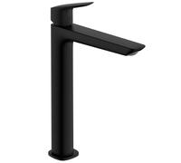 hansgrohe Logis Mitigeur de lavabo Fine, ComfortZone240, bonde à tirette, saillie 172mm, 71257670, 71257670, Colorazione: nero opaco