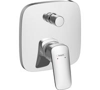 hansgrohe Logis Mitigeur de bain, encastré, pour iBox universal, 2 consommateurs, avec combiné de sécurité, 71407000, 71407000, Colorazione: cromo