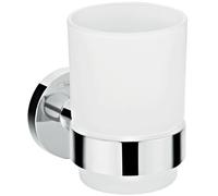 Hansgrohe Logis Universal bicchiere per lavarsi i denti bianco-cromo 41718000