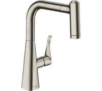 Hansgrohe Metris M71 rubinetto da cucina verticale acciaio inossidabile 73800800