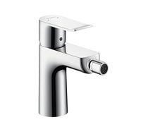 Hansgrohe Metris New - Miscelatore monocomando per bidet, con sistema di scarico, cromato 31280000