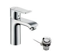 Hansgrohe Metris rubinetto per lavabo verticale cromo 31080000