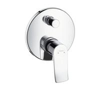 Hansgrohe Metris Miscelatore monocomando vasca ad incasso con valvola antiriflus