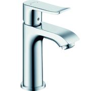 hansgrohe Metris mitigeur monocommande de lavabo 100 avec vidage pour lavabo, 31088000, 31088000