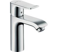 hansgrohe Metris Mitigeur monocommande de lavabo 110, Lowflow, sans vidage automatique 3108000000, 31204000, 31204000