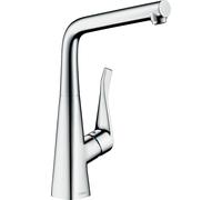 Hansgrohe Metris New - Miscelatore monocomando sottofinestra per cucina, cromato 14823000