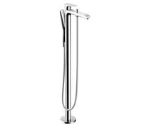 hansgrohe Metris rubinetto vasca a pavimento, miscelatore monocomando, 31471000, Metris cromo [Rubinetteria Bagno > Rubinetteria Vasca]