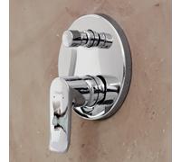 hansgrohe Metris rubinetto vasca da incasso, miscelatore monocomando, 31493000, Metris cromo [Rubinetteria Bagno > Rubinetteria Vasca]
