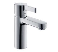 hansgrohe Metris S Miscelatore monocomando lavabo 100 con saltarello, cromo, 31060000