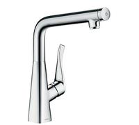 hansgrohe Metris Select M71 Miscelatore cucina monocomando 320, 1 getto, cromo, 14883000