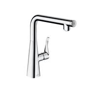 hansgrohe Metris Select M71 rubinetto da cucina, orientabile, 14847000, Metris Select M71 cromo [Rubinetteria da Cucina > Rubinetti da Cucina]