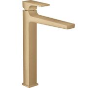 Hansgrohe Metropol - Miscelatore da lavabo, con sistema di scarico Push-Open, bronzo spazzolato 32512140