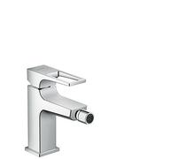 Hansgrohe Metropol - Miscelatore monocomando per bidet con sistema di scarico Push-Open, cromato 74520000