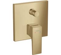miscelatore monocomando per vasca Hansgrohe Metropol da incasso, maniglia a leva, combinazione di sicurezza, colorazione: bronzo spazzolato