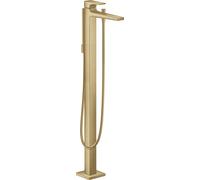 hansgrohe Metropol mitigeur monocommande de bain, sur pied, poignée de levier, saillie de 235mm, 32532140, 32532140, Colorazione: bronzo spazzolato