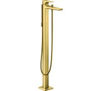 Miscelatore monocomando per vasca Metropol di hansgrohe, da terra, maniglia a leva, sporgenza 235 mm, colorazione: Ottica in oro lucido