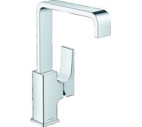 hansgrohe Metropol mitigeur monocommande de lavabo 230, poignée à levier, vidage par poussée, saillie 165mm, 32511000, 32511000, Colorazione: cromo