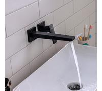hansgrohe Metropol rubinetto lavabo a parete, 32526670, Metropol nero opaco [Rubinetteria Bagno > Rubinetteria Lavabo]