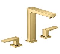 Hansgrohe Metropol rubinetto per lavabo verticale oro 32515990