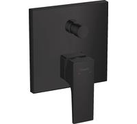 miscelatore monocomando per vasca Hansgrohe Metropol da incasso, maniglia a leva, combinazione di sicurezza, colorazione: Nero opaco