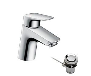 hansgrohe MyCube Miscelatore monocomando lavabo M con saltarello, Cromo, 71010000
