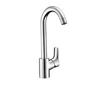 hansgrohe MySport Miscelatore cucina monocomando L, 1 getto, cromo, 13862000