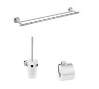hansgrohe - Porta carta igienica universale “Logis”, cromato