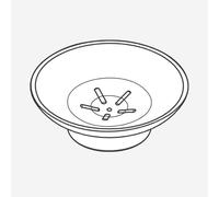 hansgrohe portasaponetta, 94170000, AddStoris satinato [Accessori Bagno > Accessori per Accessori Bagno]