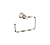 hansgrohe Portasciugamani ad anello da 20,3 cm, in nichel spazzolato, 04786820