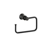 hansgrohe Portasciugamani ad anello da 20,3 cm, nero opaco, 04786670