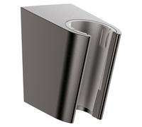 hansgrohe Porter supporto per doccetta, 28331340, Porter nero cromato spazzolato [Rubinetteria Bagno > Doccette / Supporti]