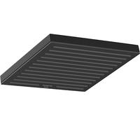 hansgrohe Pulsify E - Soffione Doccia, Doccia A Pioggia Quadrato (260 X 260 Mm) con 1 Getto per Montaggio A Parete/Soffitto, con Funzione Anticalcare, Nero Opaco