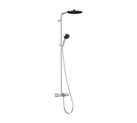 hansgrohe Pulsify S Puro colonna doccia con bocca di erogazione vasca, termostatico, 24232000, Pulsify S Puro cromo [Rubinetteria Bagno > Colonne Doccia]