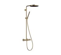 Hansgrohe Pulsify S Puro sistema doccia 260, 1 getto, Ecostat Fine, EcoSmart, doccetta 1 getto, 24223, Colorazione: Bronzo spazzolato