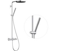 Hansgrohe Pulsify S Puro set doccia a parete con termostato con soffione cromo 24222000