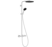Hansgrohe Pulsify S set doccia a parete con termostato con soffione bianco 24236700