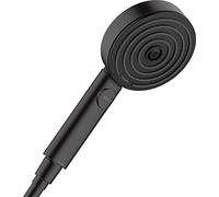 hansgrohe Pulsify Select S Pommeau de douche 105, 3 types de jets Relaxation, 24110670, 24110670, Colorazione: nero opaco