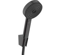 hansgrohe Pulsify Select S Set de support de douche 105 3jet Relaxation EcoSmart, avec flexibles de douche 160cm, 24305670, 24305670, Colorazione: nero opaco
