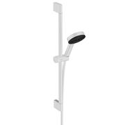 hansgrohe Pulsify Select S set doccia con asta saliscendi, 3 tipi di getto, 24161700, Pulsify Select S bianco opaco [Rubinetteria Bagno > Set Doccia]
