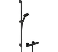 Hansgrohe Pulsify Select set doccia a parete con termostato nero 24261670