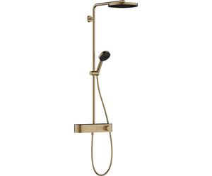 hansgrohe Pulsify Système de douche 260 1 jet avec ShowerTablet Select 400, chromé, 000, 24220140, 24220140, Colorazione: Bronzo spazzolato
