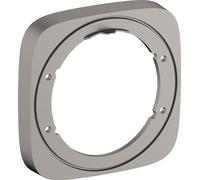 Hansgrohe PuraVida rosone di prolunga, 15597, Colorazione: Cromo nero spazzolato - 15597340