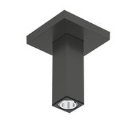 hansgrohe raccord de plafond E, 10 cm, 24338340, 24338340, Colorazione: Cromo nero spazzolato