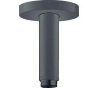 hansgrohe raccordement au plafond S 100 mm, 27393340, 27393340, Colorazione: Nero spazzolato