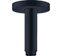 hansgrohe raccordement au plafond S 100 mm, 27393670, 27393670, Colorazione: Nero opaco