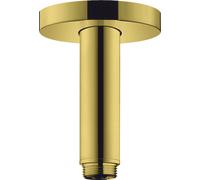 hansgrohe raccordement au plafond S 100 mm, 27393990, 27393990, Colorazione: Ottica in oro lucido