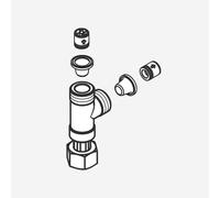 hansgrohe raccordo a T, 94707000, Universal [Rubinetti da Cucina > Accessori per Rubinetti da Cucina]