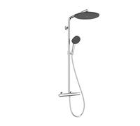 hansgrohe Raindance Alive S Puro système de douche 300 1jet avec élément Ecostat, 24592000, 24592000, Colorazione: cromo