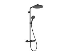 hansgrohe Raindance Alive S Puro système de douche 300 1jet EcoSmart avec élément Ecostat, 24593670, 24593670, Colorazione: nero opaco